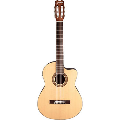 Jasmine Jc-25Ce Cutaway Classical Acoustic-Electric Guitar Natural for sale