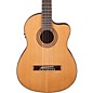Jasmine JC-27 Solid Top Cutaway Classical Guitar Natural thumbnail