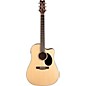 Open Box Jasmine JD-36CE Dreadnought Acoustic-Electric Guitar Level 2 Natural 190839036186