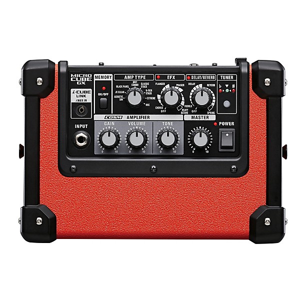 Roland MICRO CUBE GX 3W 1x5 Battery-Powered Guitar Combo Amp Red