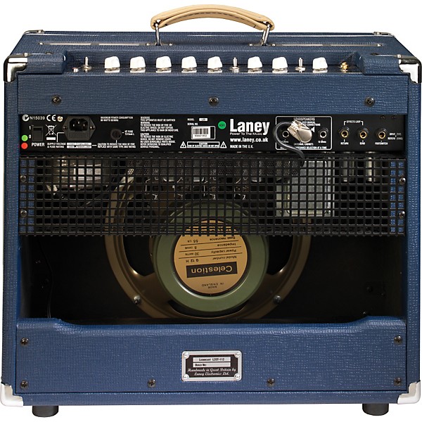 Open Box Laney L20T-112 20W 1x12 Tube Guitar Combo Amp Level 2 Blue 190839905352