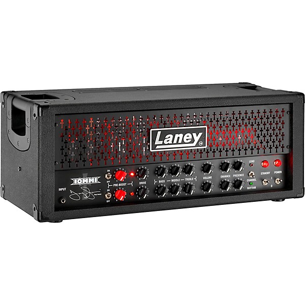 Open Box Laney Tony Iommi TI100 100W Tube Guitar Amp Head - Level 1 Black