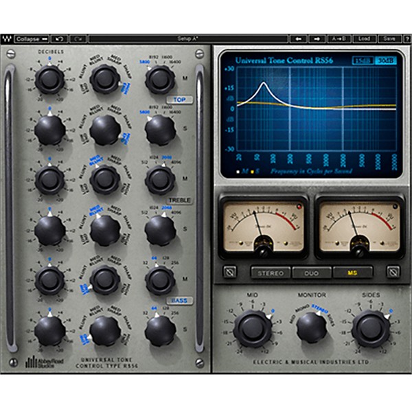 Waves RS56 Passive EQ Native/SG Software Download