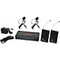 Open Box Galaxy Audio ECD Dual Channel UHF Wireless System with Dual Lavalier Microphones Level 1 Band L thumbnail