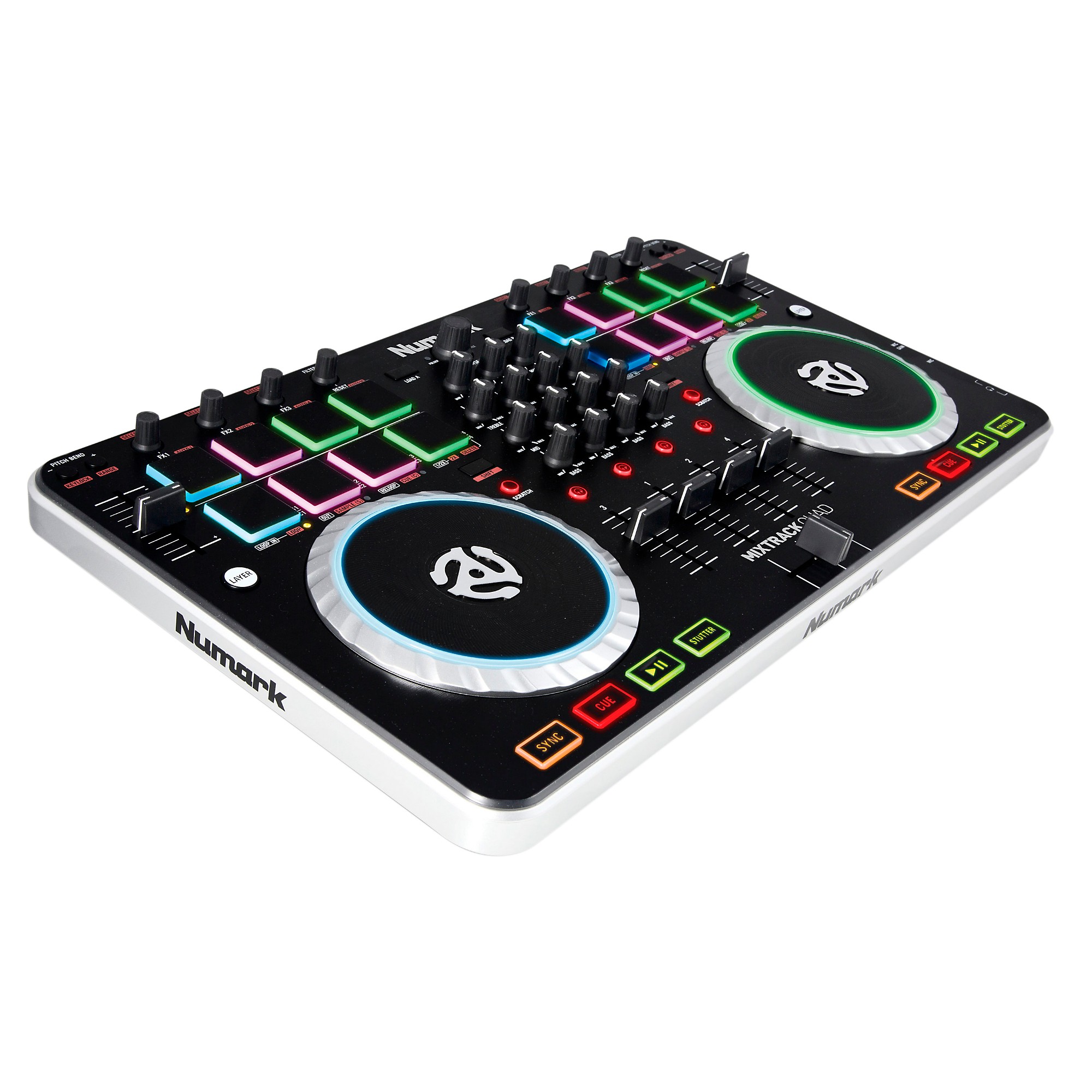 Numark Mixtrack Quad DJ Controller | Guitar Center