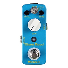 Mooer Blues Mood, Classic Blues Overdrive Guitar Effects Pedal