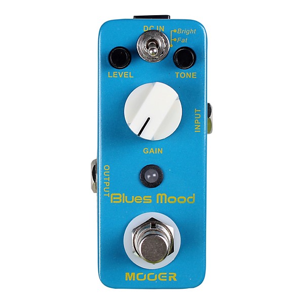 Mooer Blues Mood, Classic Blues Overdrive Guitar Effects Pedal