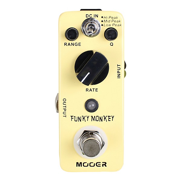 Open Box Mooer Funky Monkey Digital Auto Wah Guitar Effects Pedal Level 1