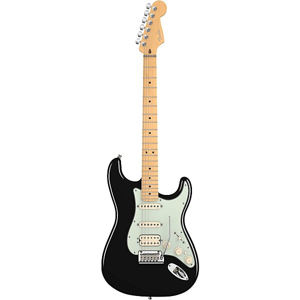 Open Box Fender American Deluxe Stratocaster HSS Electric Guitar Level 2 Black, Rosewood Fretboard 888365338583