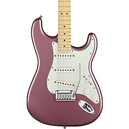 Open Box Fender American Deluxe Stratocaster Electric Guitar Level 1 Burgundy Mist Metallic Maple Fretboard