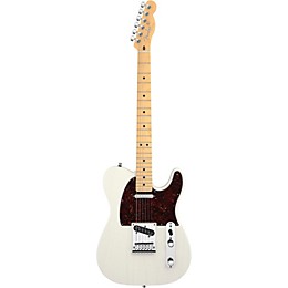 Fender American Deluxe Telecaster Ash Electric Guitar White Blonde Maple Fretboard