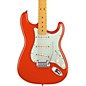 Fender American Deluxe Stratocaster V Neck Electric Guitar Fiesta Red Maple Fretboard thumbnail