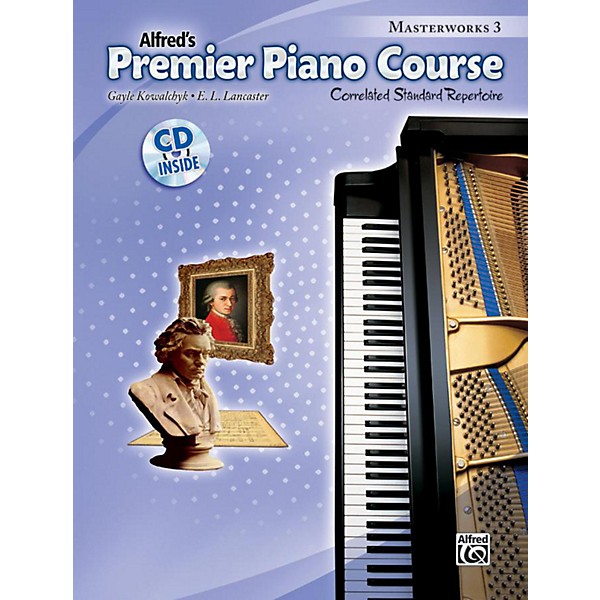 Alfred Premier Piano Course: Masterworks Book 3 & CD