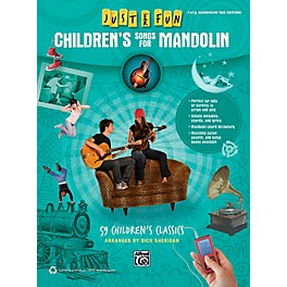Alfred Just for Fun Children's Songs for Mandolin Easy Mandolin TAB Book