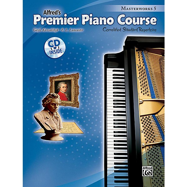 Alfred Premier Piano Course: Masterworks Book 5 & CD