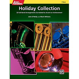 Alfred Accent on Performance Holiday Collection F Horn Book