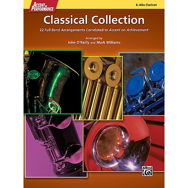 Alfred Accent on Performance Classical Collection Alto Clarinet Book