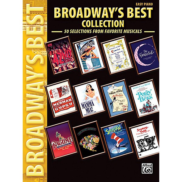 Alfred Broadway's Best Collection Easy Piano Book