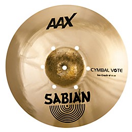 SABIAN AAX ISO Crash Cymbal 18 in.
