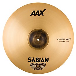 SABIAN AAX Groove Ride Cymbal 21 in.