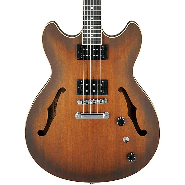 Open Box Ibanez Artcore Series AS53 Semi-Hollow Electric Guitar Level 1 Flat Tobacco
