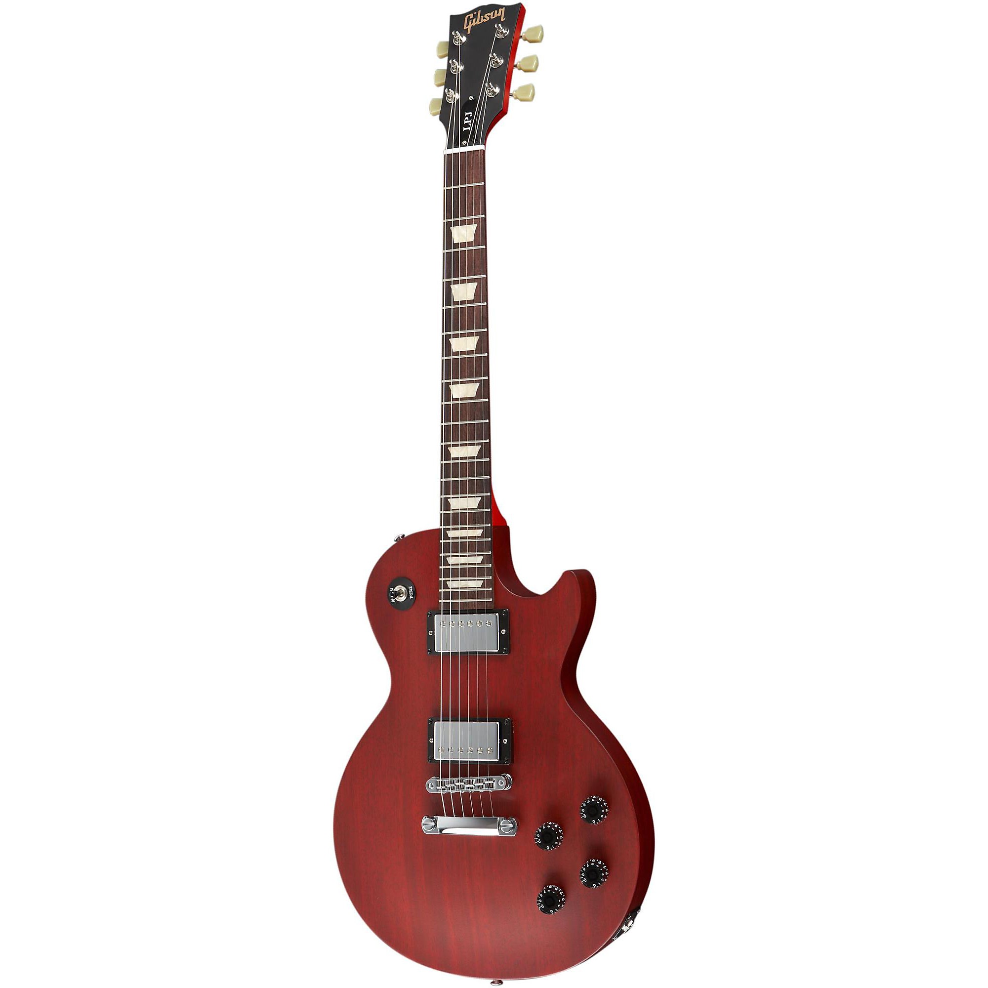 ギター Gibson Lpj Gibson LPJ Pro Electric Guitar Cherry Mahogany Top | Guitar