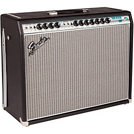 Open Box Fender '68 Custom Twin Reverb 85W 2x12 Tube Guitar Combo Amp with Celestion G12V-70s Speaker Level 1 Black