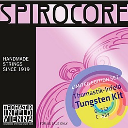 Thomastik Spirocore Cello Tungsten G&C Value Pack