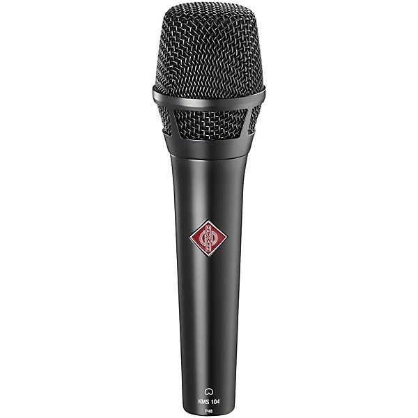 Open Box Neumann KMS 104 Handheld Vocal Condenser Microphone Level 1 Black