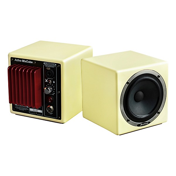 Avantone Mixcube 5.25" Powered Studio Monitors (Pair) Buttercream