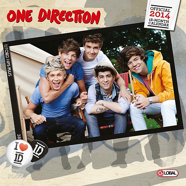 Browntrout Publishing One Direction 2014 Calendar Square 12x12