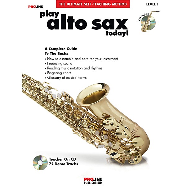 Proline Play Alto Sax Today Book/CD