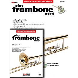Proline Play Trombone Today Beginner's Pack Book/CD/DVD