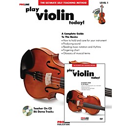 Proline Play Violin Today Beginner's Pack Book/CD/DVD