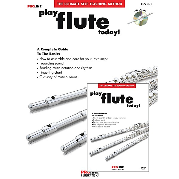 Proline Play Flute Today Beginner's Pack Book/CD/DVD