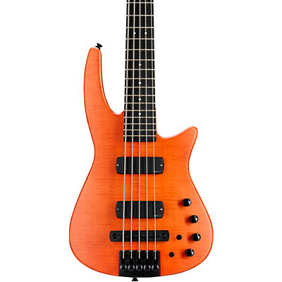 Ns Design Cr5 Radius Bass Guitar Satin Amber for sale
