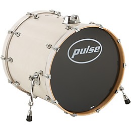 Pulse Pro Maple Kick Drum Gloss White 22 x 20