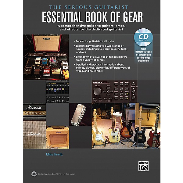 Alfred The Serious Guitarist Essential Book of Gear Book & CD