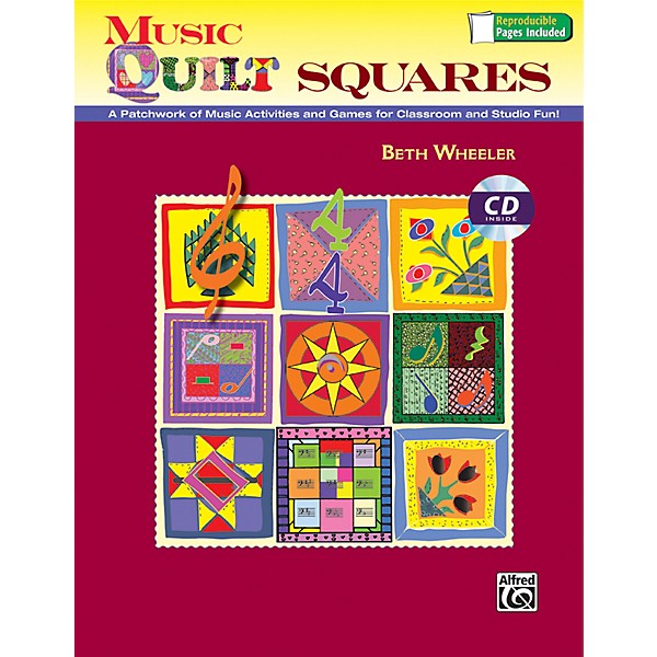 Alfred Music Quilt Squares Book and Data CD
