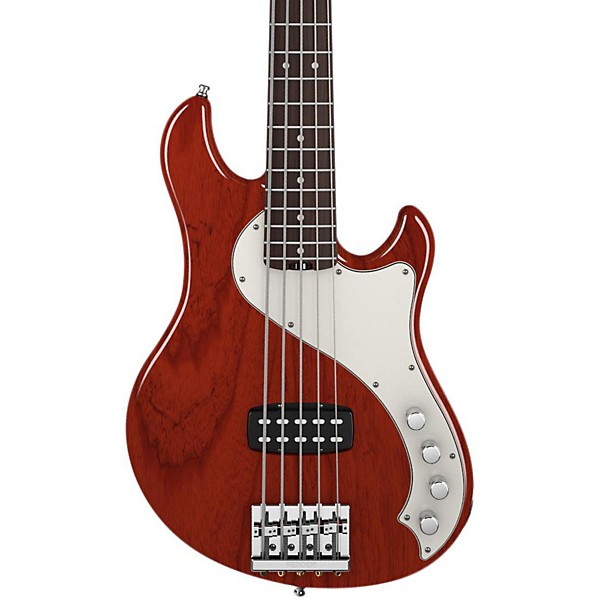Fender American Deluxe Dimension Bass V 5-String Electric Bass Cayenne Rosewood Fingerboard