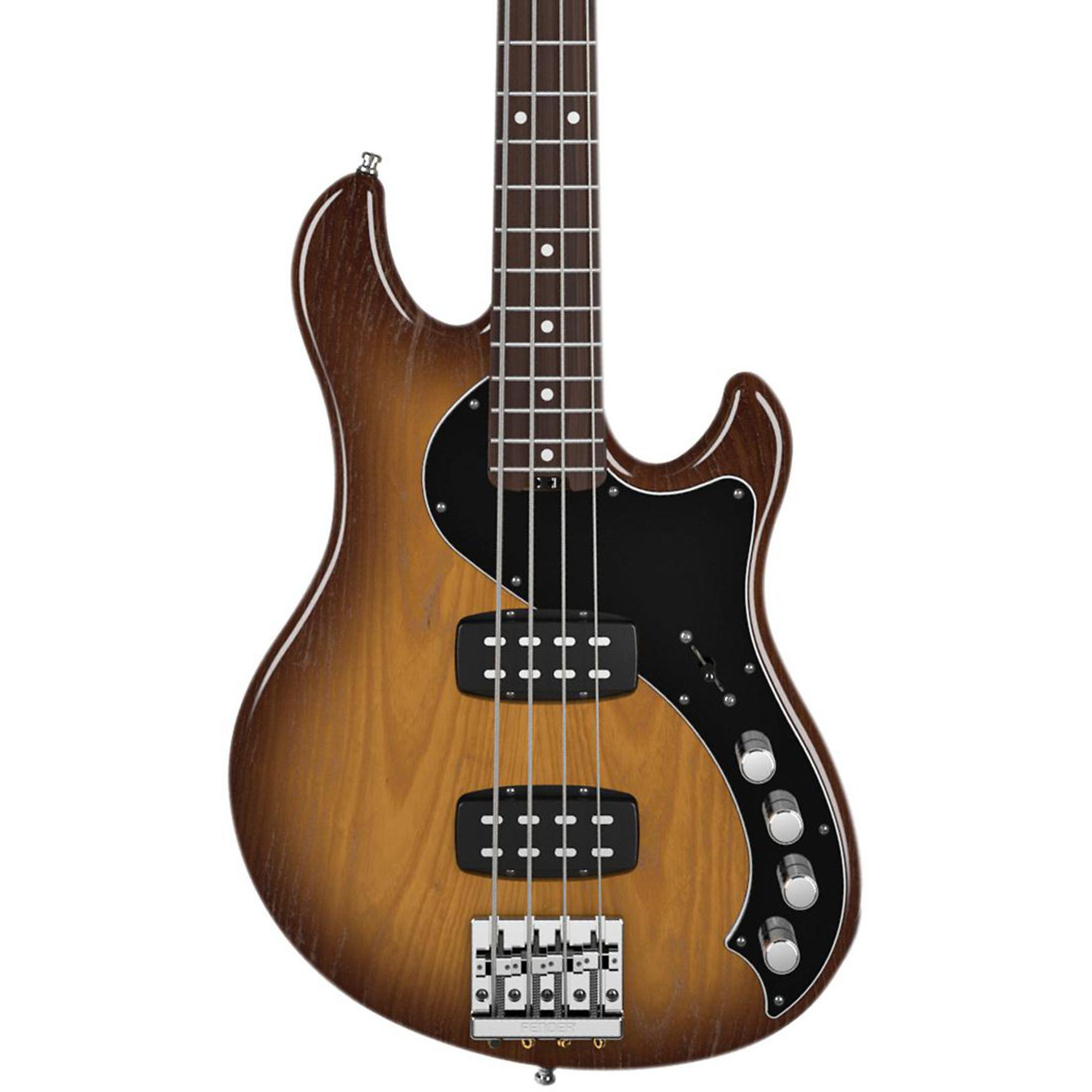 Fender American Deluxe Dimension Bass IV HH Violin Brown Rosewood