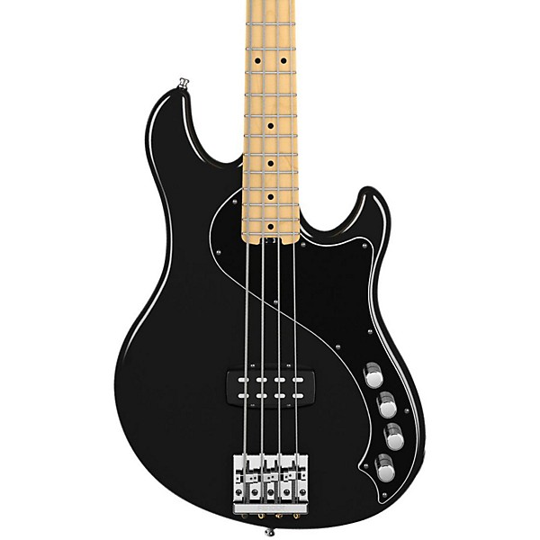 Fender American Deluxe Dimension Bass IV Black Maple Fingerboard
