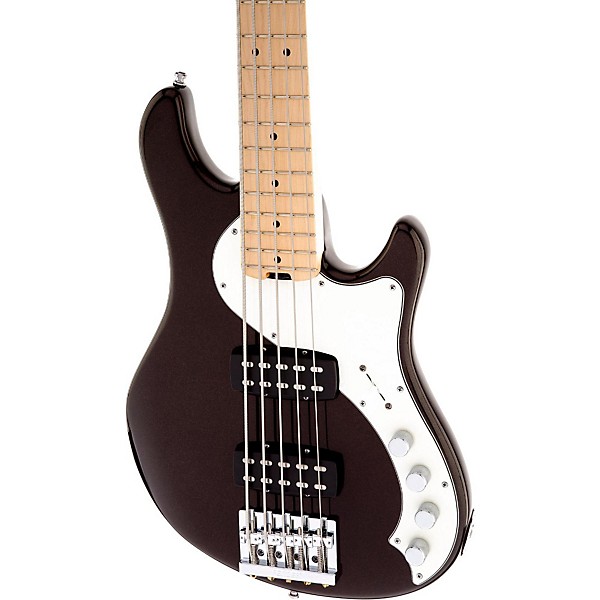 Open Box Fender American Deluxe Dimension Bass V 5-String HH Electric Bass Level 2 Root Beer Metallic 190839070005
