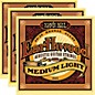 Ernie Ball 2003 Earthwood 80/20 Bronze Medium Light Acoustic Strings (3-Pack) thumbnail