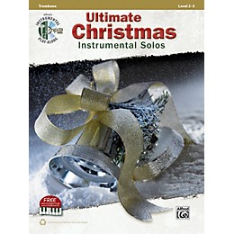 Alfred Ultimate Christmas Instrumental Solos Trombone Book & CD