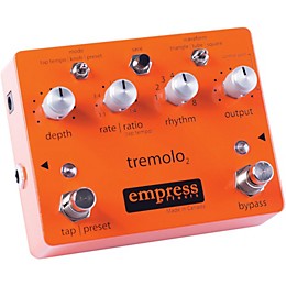 Empress Effects Tremolo2 Tremolo Guitar Effects Pedal