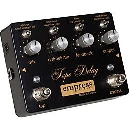 Open Box Empress Effects Tape Delay Guitar Effects Pedal Level 1