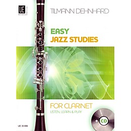 Carl Fischer Easy Jazz Studies For Clarinet Book