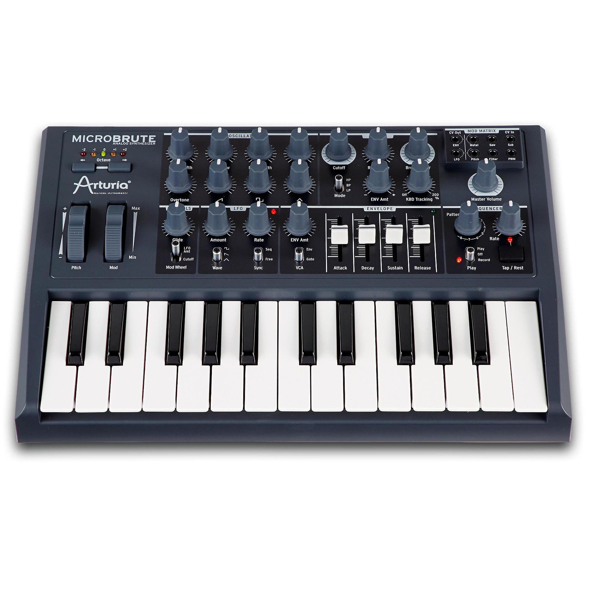Open Box Arturia Microbrute Analog Synthesizer 888365817781
