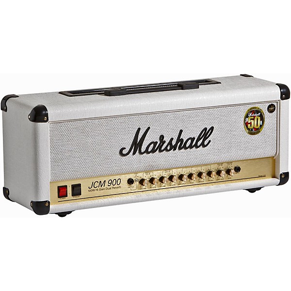 Marshall JCM900 100W High Gain Dual Reverb Tube Guitar Head White